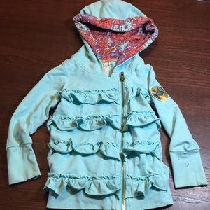 Matilda Jane size 4 ruffled jacket